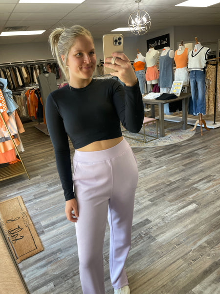 Crossover Active Long Sleeve - Black