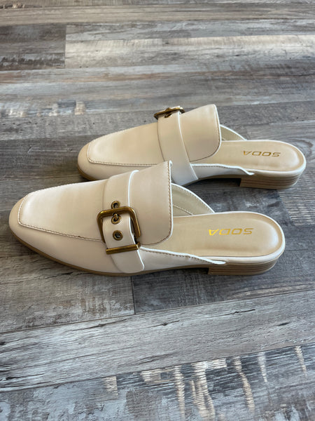 Chantal Loafer Mule - Off White